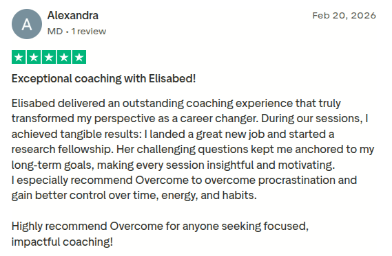 Client testimonial