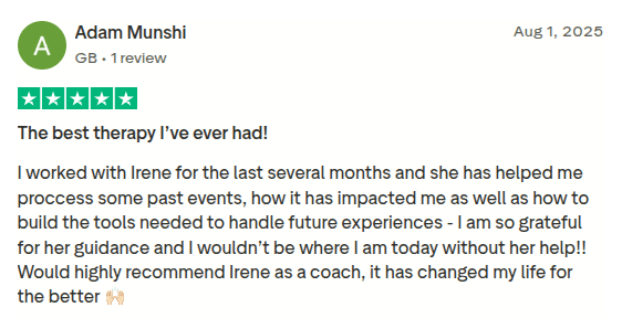Client testimonial