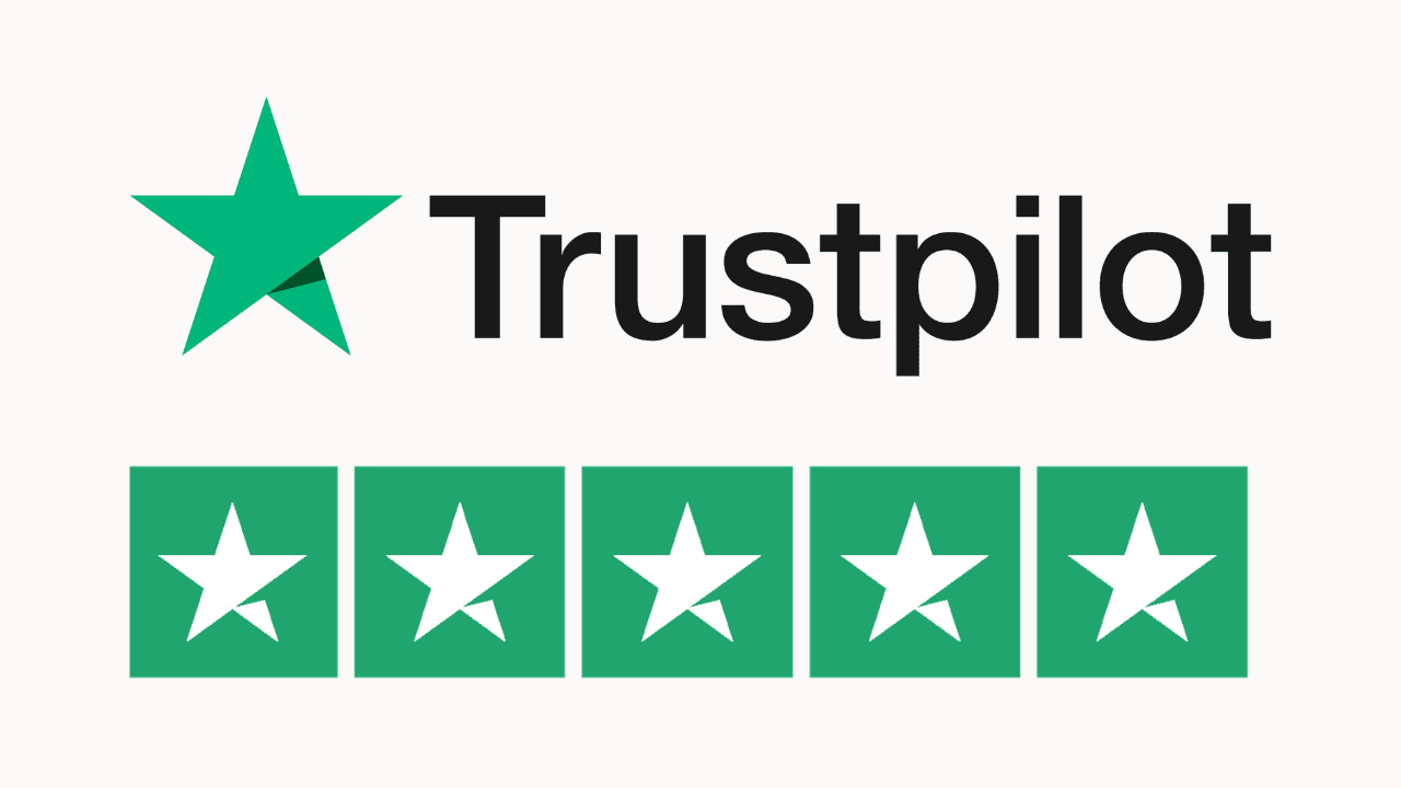 Trustpilot 5 stars rating - Click to view reviews